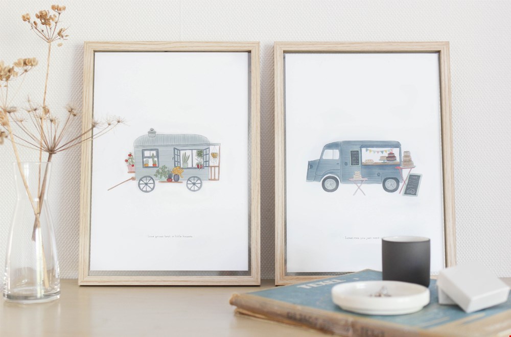 Mooie illustraties van Stationery Store